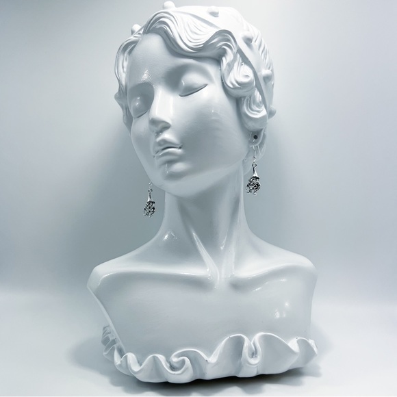 Gnome Sterling Silver Earrings New - Picture 5 of 7